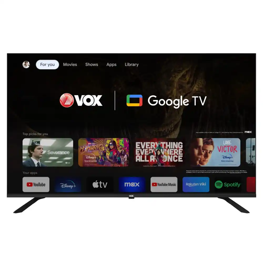 SMART LED TV 50 VOX 50GOU080B 3840x2160/4K/DVB-T2/C/S2 - Image 1