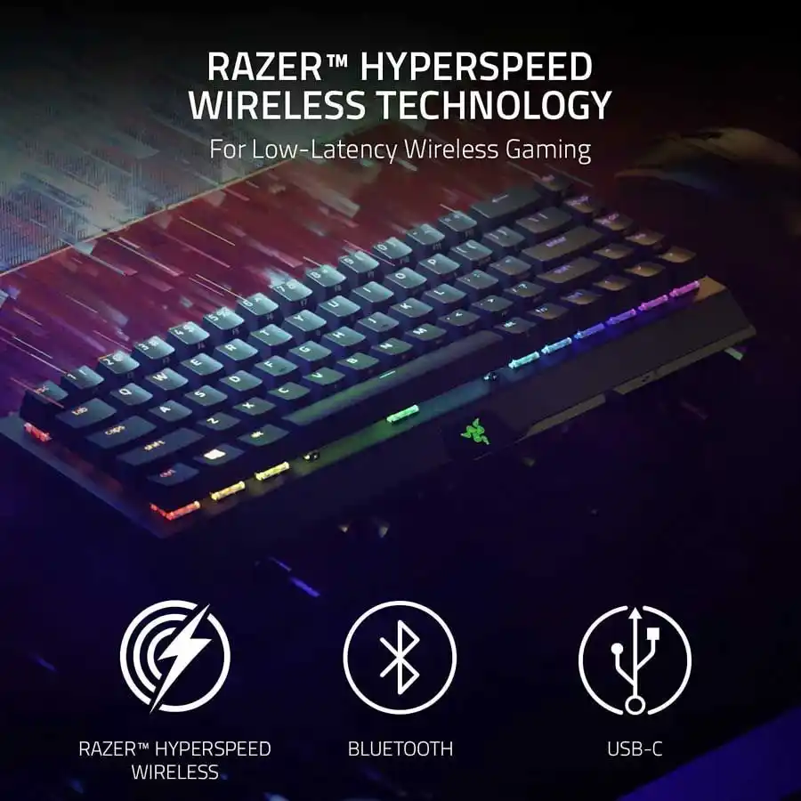 Tastatura RAZER BlackWidow V3 Mini HyperSpeed US (Crna) RZ03-03890100-R3M1 Slika 4