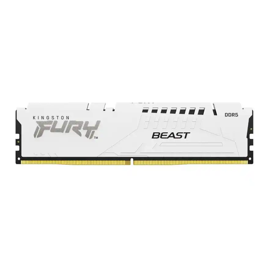 Memorija DDR5 64GB(2x32GB) 6000MHz Kingston Fury Beast  KF560C36BWEK2-64 White EXPO Slika 2