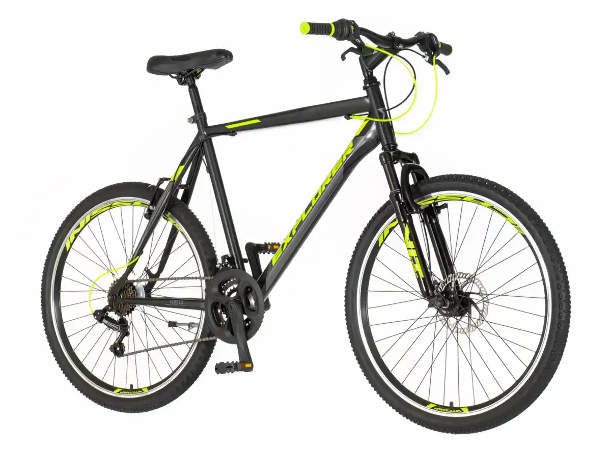 Bicikla Mtb explorer Vor266 AM/crno žuta/ram 22/točak 26/brzina 18 Slika 1