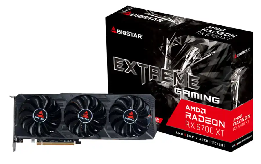 Grafička karta Biostar RX6700XT 12GB DDR6 192bit HDMI/3DP Slika 1