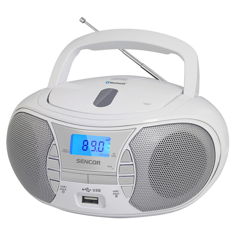 Radio CD Player SENCOR SPT 2700 WH S CD/MP3/USB/BT Slika 1