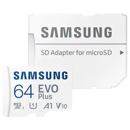 Memorijska kartica Samsung EVO Plus Micro SDXC 64GB + Adapter MB-MC64KA Slika 1