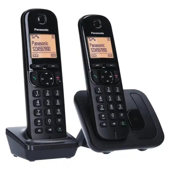 Bežični telefon Panasonic KX-TGC 212 FXB Crni - duo Slika 2