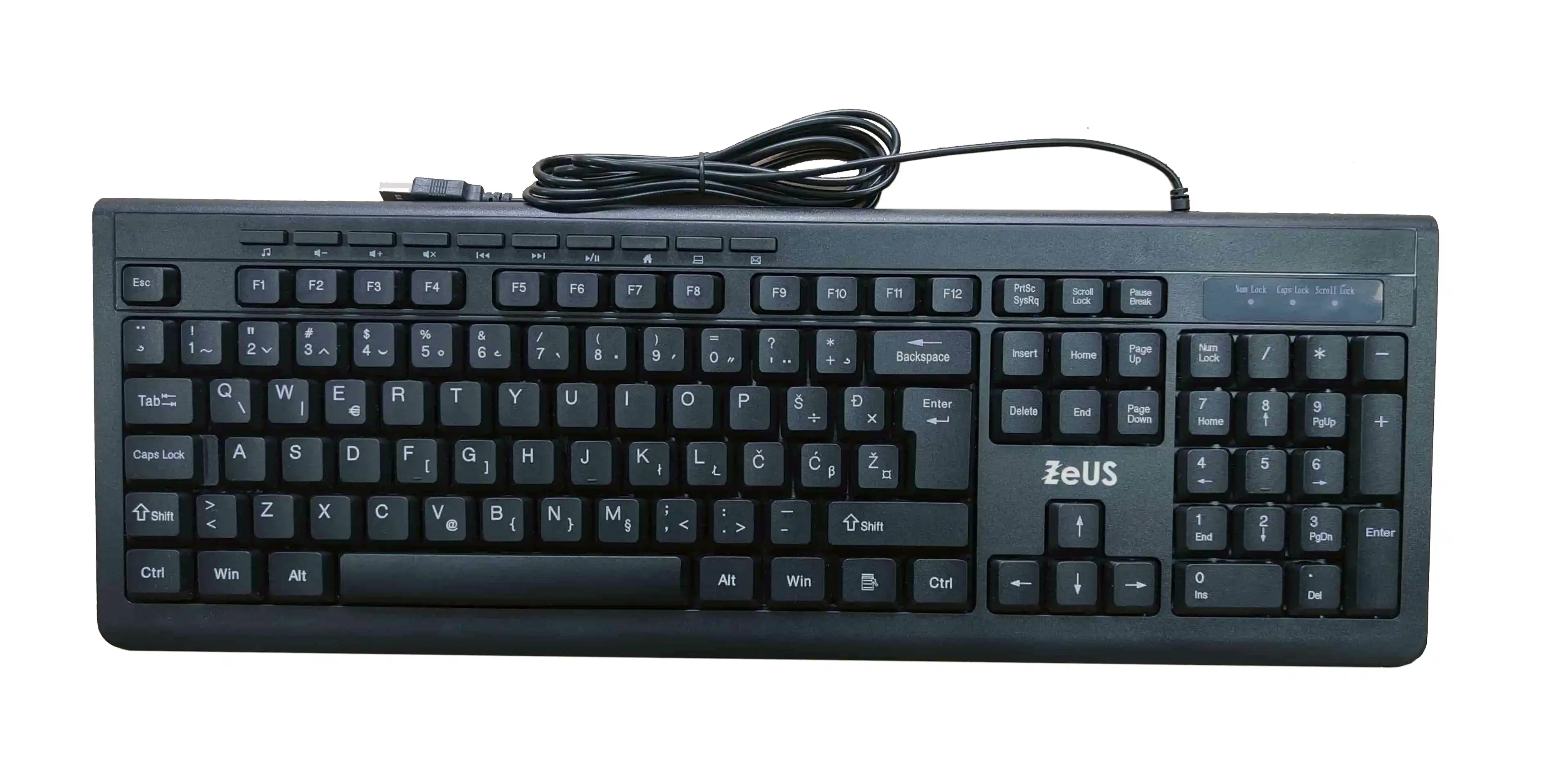 Tastatura Zeus Z210 Srb- Slika 3