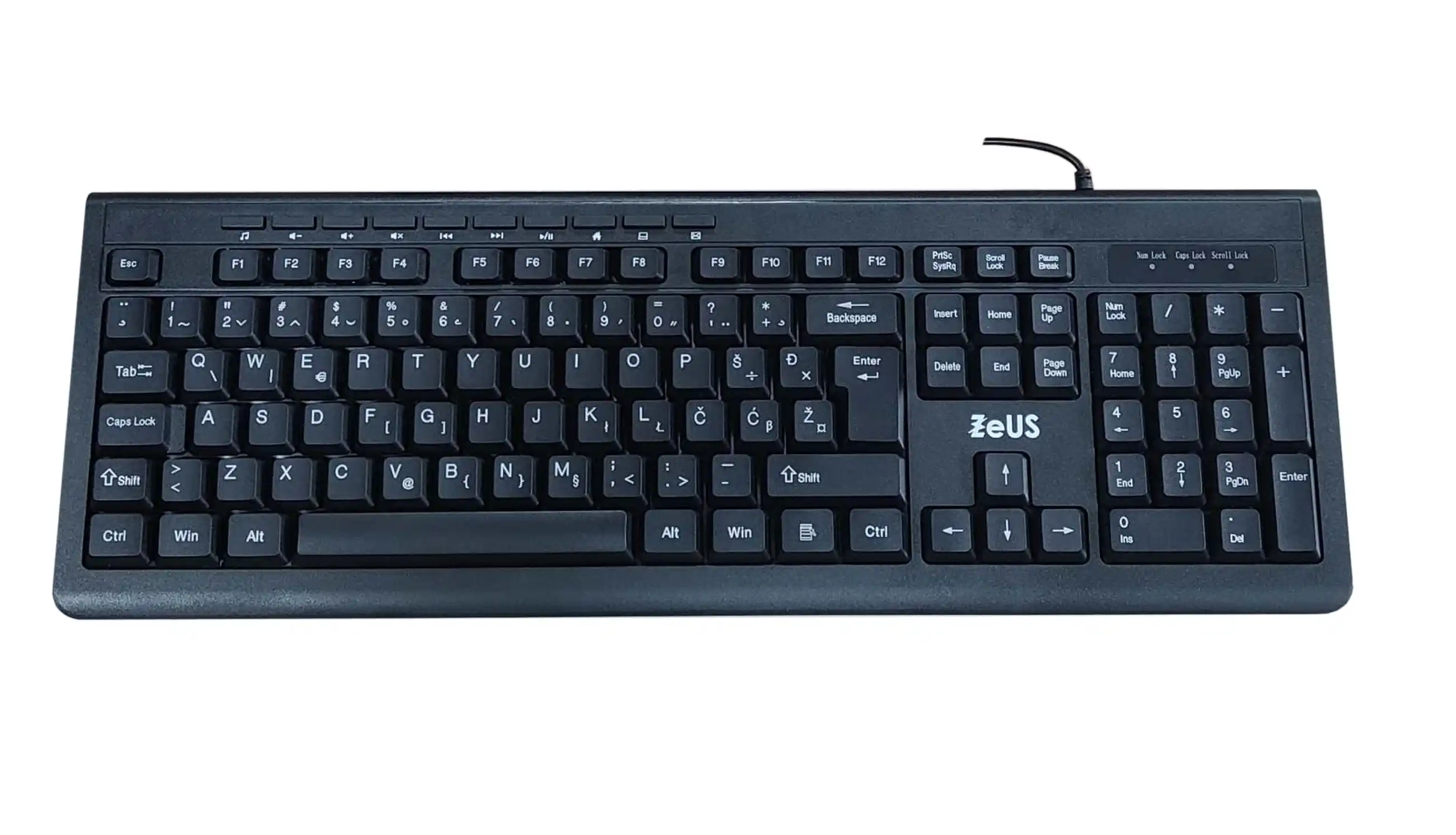 Tastatura Zeus Z210 Srb- Slika 1