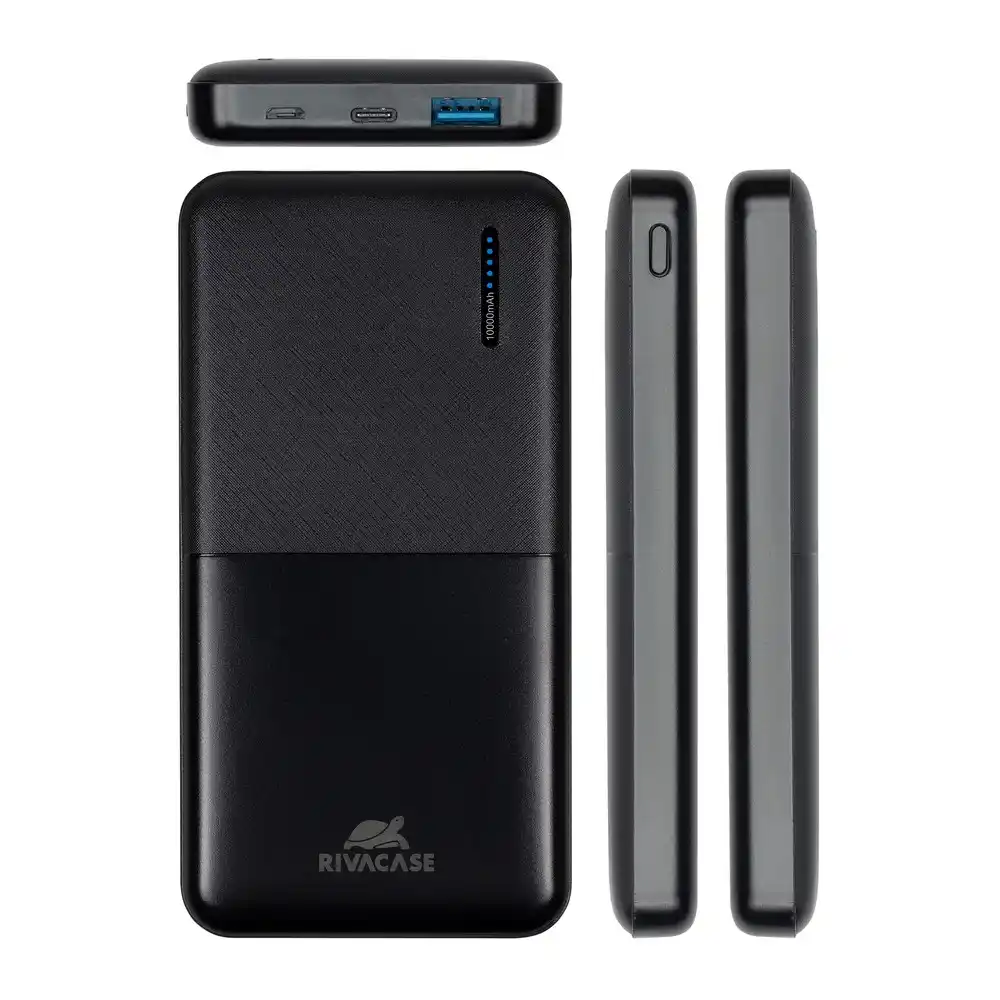 Power Bank Rivacase VA2531 10000 mAh crni, fast charger 18W Slika 2