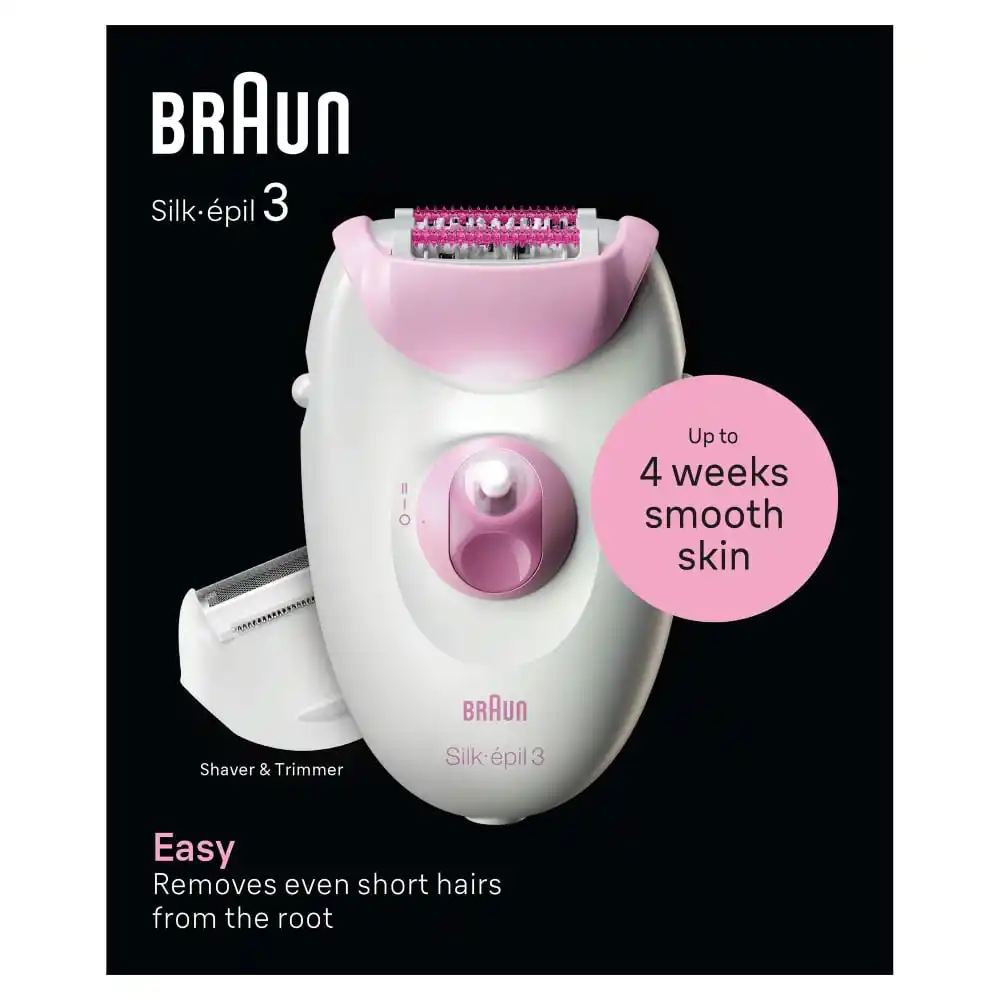 Epilator Braun Legepil se3-031PNKBOX Slika 4