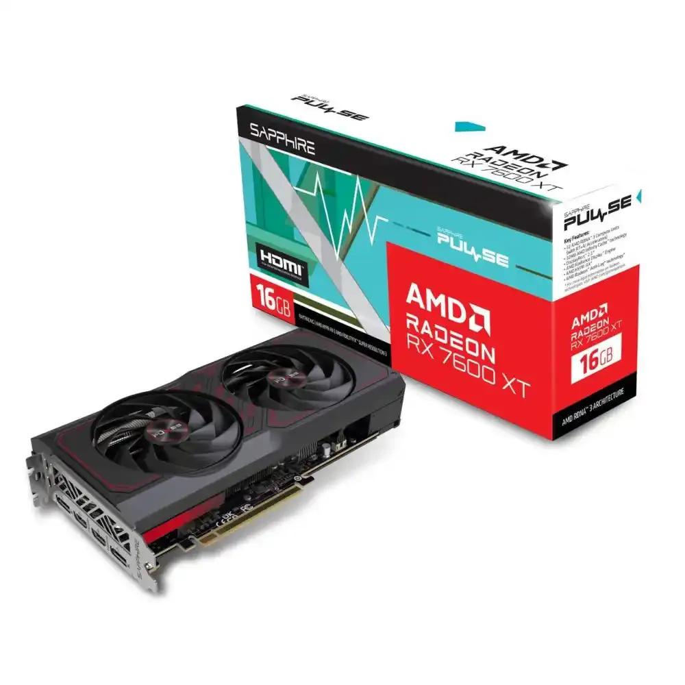 Grafička karta AMD Sapphire Pulse RX 7600XT GAMING OC 16GB GDDR6 Slika 1