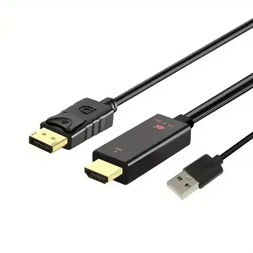 Kabl konverter HDMI-Displayport H2DP-K180 1.8m 4K 60Hz Kettz Slika 1