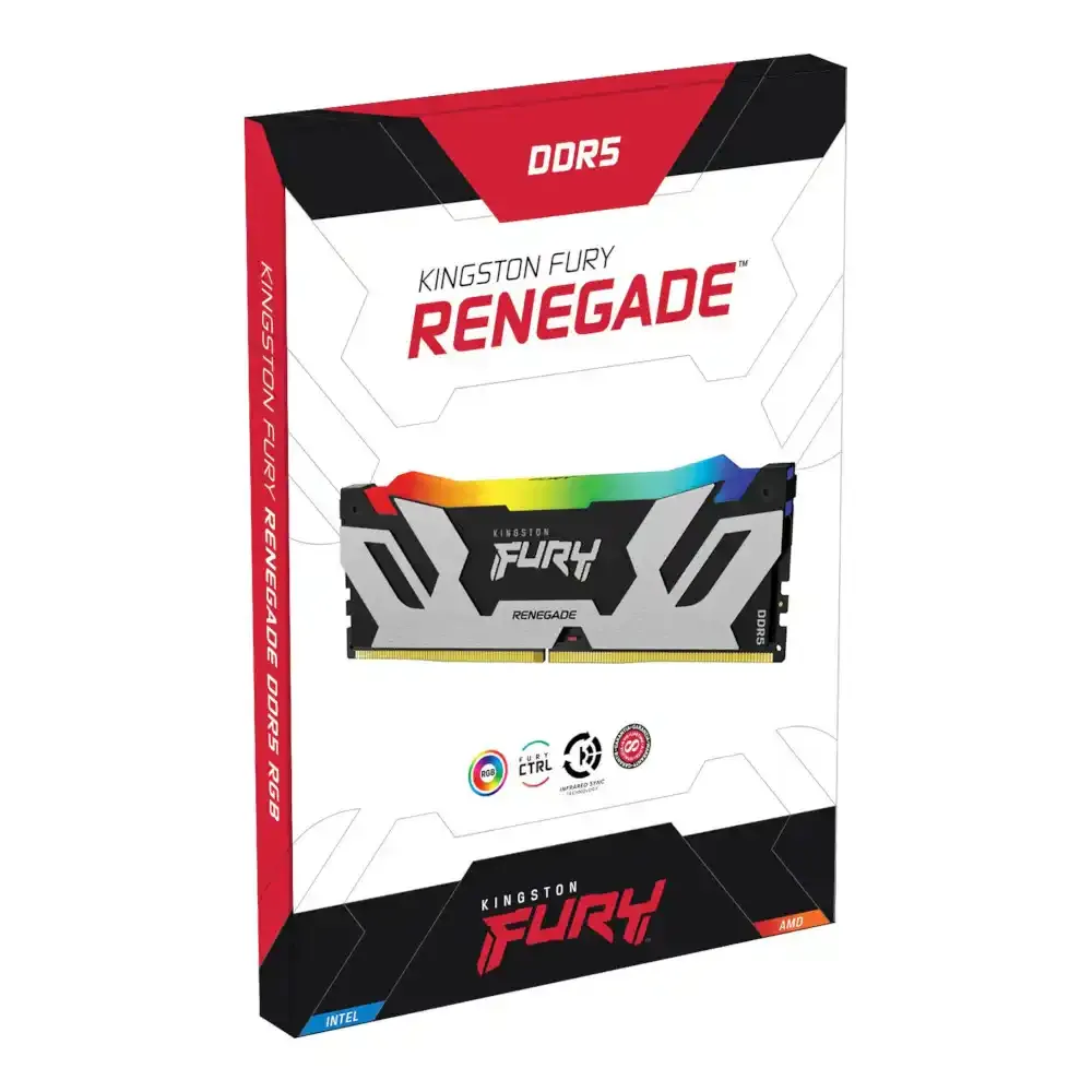 Memorija DDR5 16GB 7600MHz Kingston Fury Renegade RGB KF576C38RSA-16 Slika 3