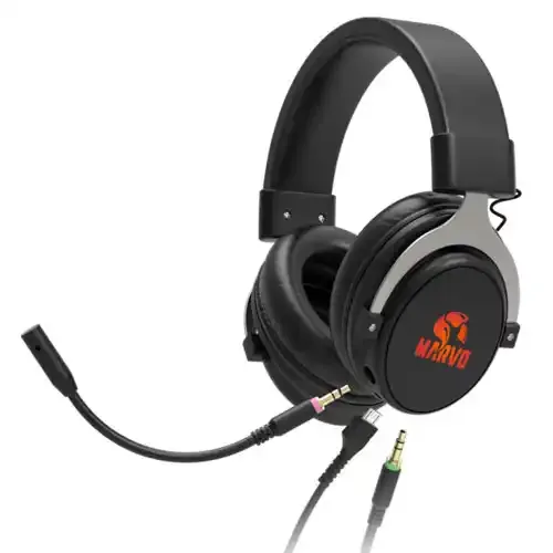 Slušalice sa odvojenim mikrofonom Marvo HG9052 7.1 RGB USB, crveno pozadinsko osvetljenje Slika 2