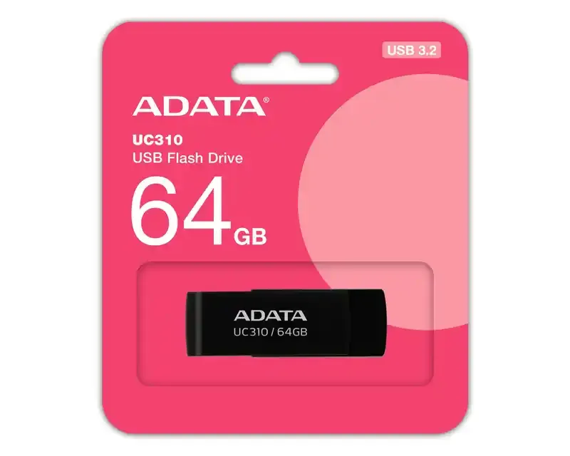 USB Flash 64 GB AData 3.2 UC310-64G-RBK- Slika 2