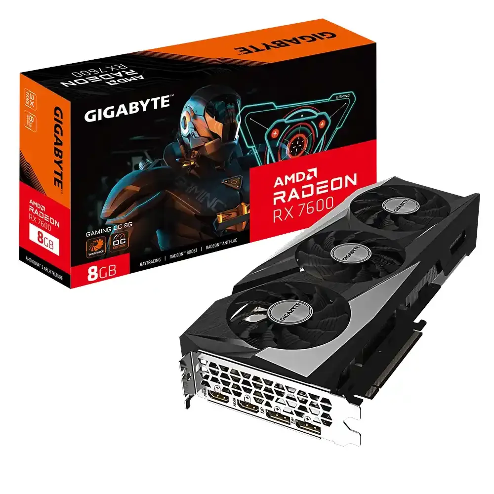 Grafička karta AMD Gigabyte RX 7600 GAMING OC 8GB GV-R76GAMING OC-8GD G10 128bit 2xDP/2xHDMI- Slika 1