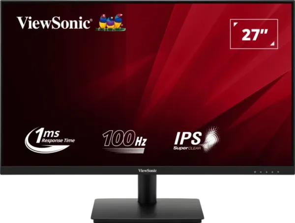 Monitor 27 Viewsonic VA270-H 1920x1080/Full HD/IPS/1ms/100Hz/VGA/HDMI/Frameless Slika 1