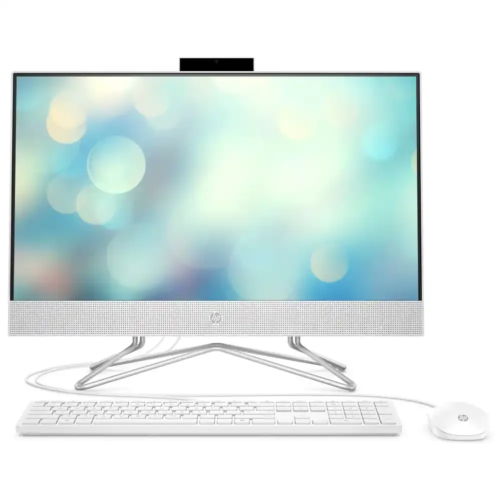 All in One HP 24-DF1065NY 23,8 i3-1115G4/8GB DDR4/NVMe 512GB/tast i miš YU/Snow white A24KVEA- Slika 1