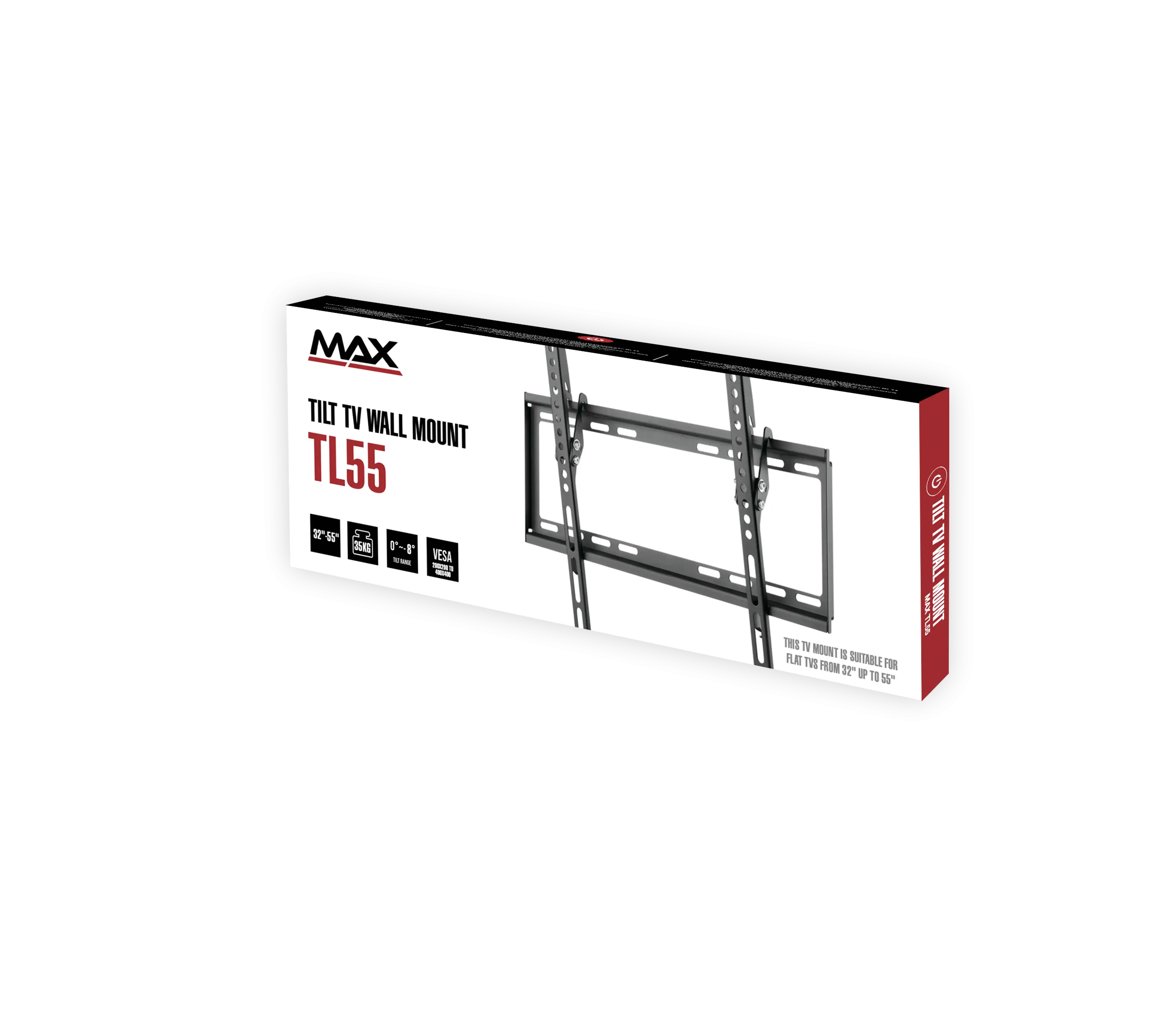 Nosač za TV MAX TL55 32-55/400x400/35kkg/tilt Slika 3