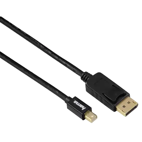 Kabl mini DP na DP v1.2, Hama 1.8m 4K 60Hz gold plated, double shielded 54563 Slika 1