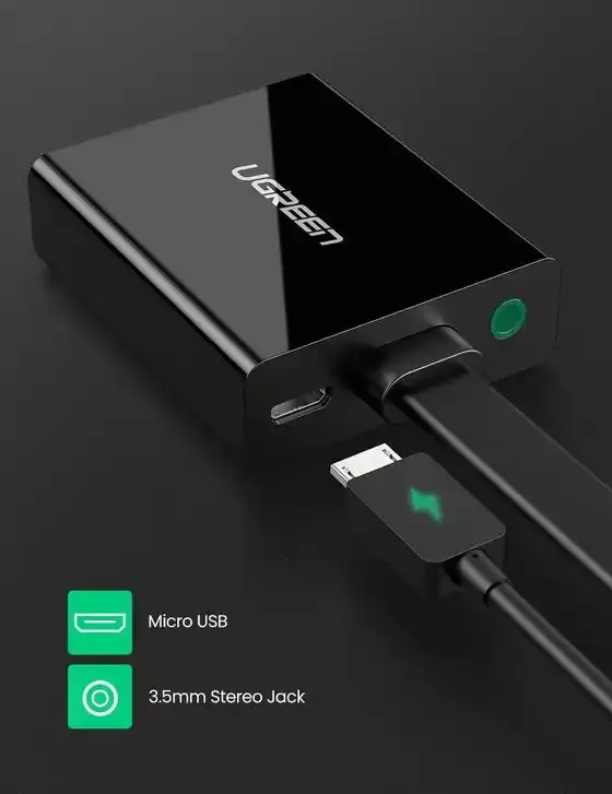 Adapter koverter HDMI-VGA M/Ž Ugreen MM103 0.25m Slika 3