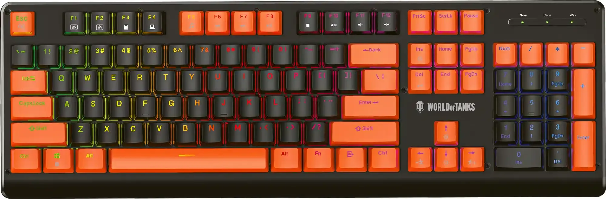 Tastatura YENKE YKB WT300US DESTROYER mehanička/outemu red switch Slika 1