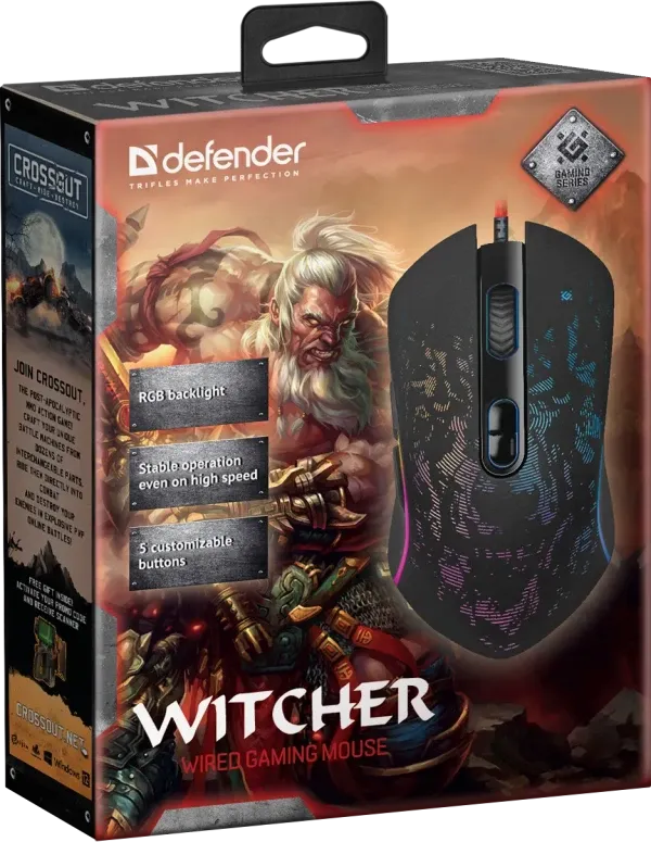 Miš Defender Witcher GM-990 3200 dpi Slika 2