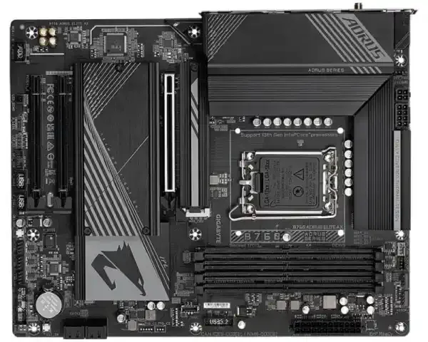 Matična ploča 1700 Gigabyte B760 AORUS ELITE AX  DDR5 HDMI/DP/M.2 Slika 3