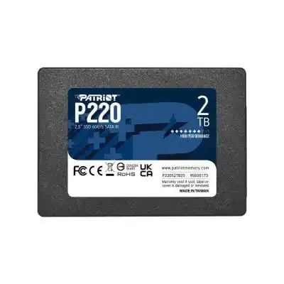 SSD 2.5 SATA3 2TB Patriot P220 550MBs/500MBs P220S2TB25 Slika 1