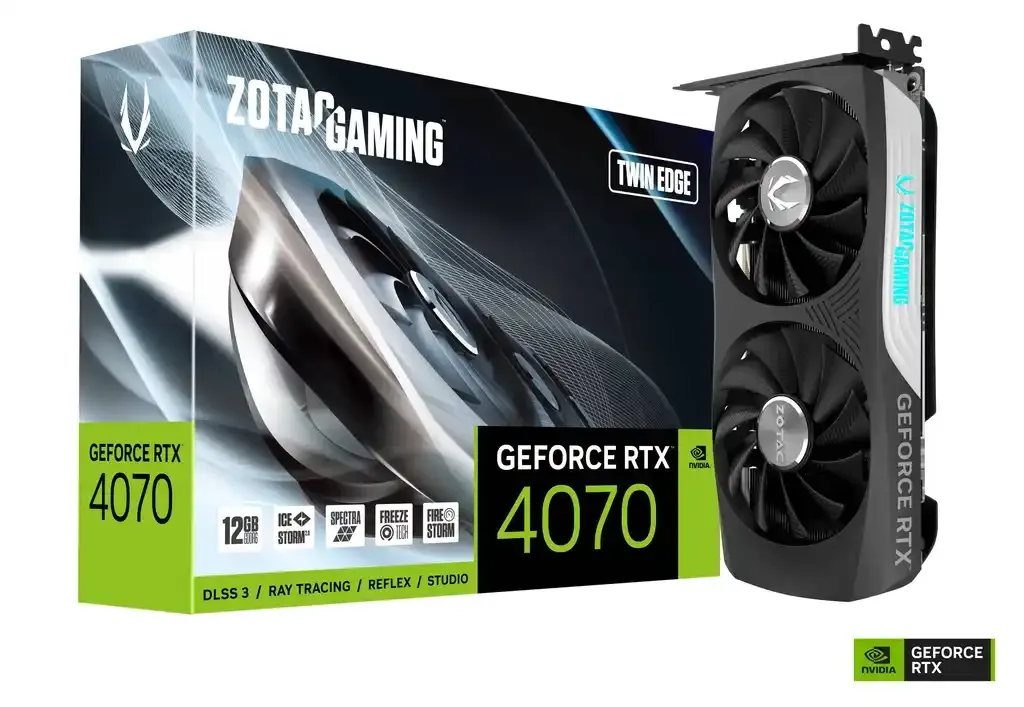 Grafička karta Zotac GAMING GeForce RTX 4070 Twin Edge 12GB GDDR6 192 bit 3xDP/HDMI Slika 1
