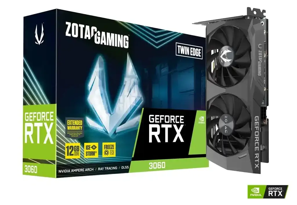 Grafička karta Zotac Gaming Geforce RTX 3060 Twin Edge 12GB 192 bit 3xDP/HDMI Slika 1