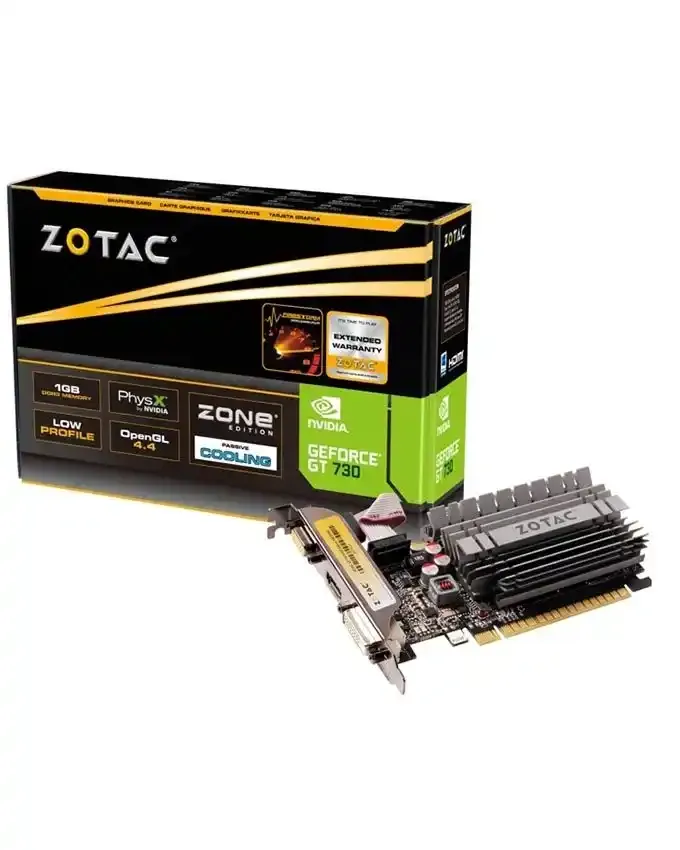 Grafička karta Zotac GT 730 2GB DDR3 64 BIT DVI/HDMI/VGA Slika 1