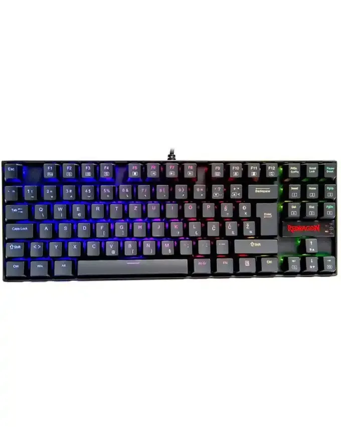 Tastatura Redragon Kumara K552RGB-1 mehanička, crveni sičevi Slika 1