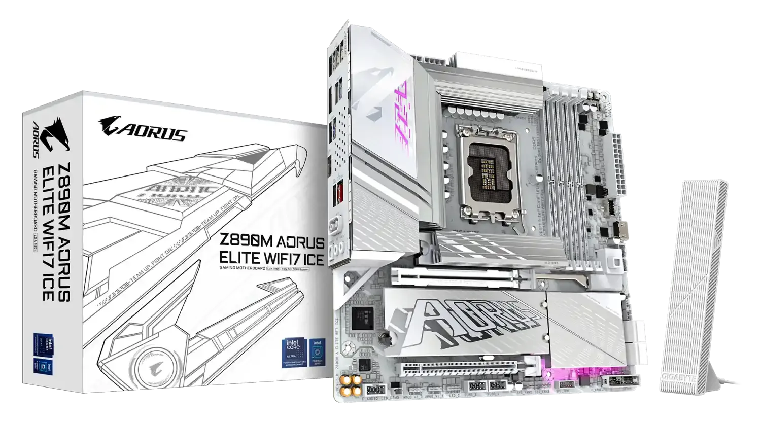 Matična ploča 1851 Gigabyte Z890 AORUS ELITE WIFI7 ICE Slika 1