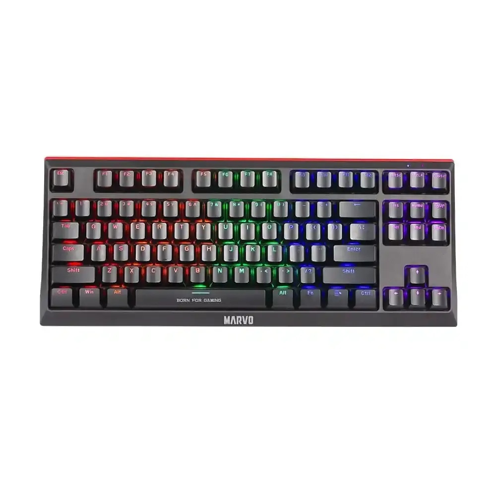 Bežična tastatura Marvo KG953W crveni svičevi Slika 1