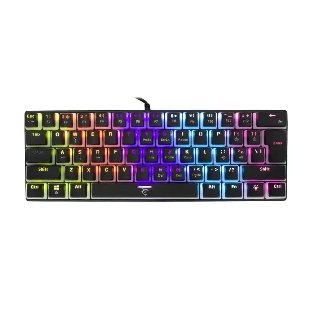 Tastatura White Shark GK 2202 ASHIKO crna mehanička US Slika 1