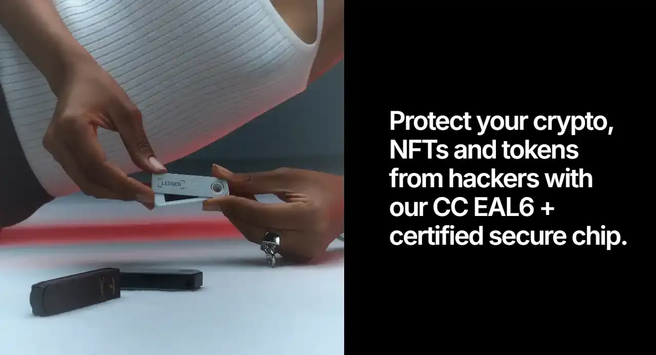 Kripto novčanik Ledger Nano S PLUS Black Slika 3