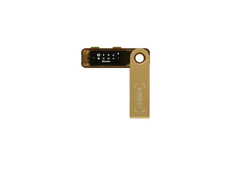 Kripto novčanik Ledger Nano S PLUS Gold Slika 7