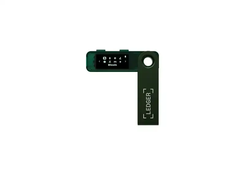Kripto novčanik Ledger Nano S PLUS Emerald green Slika 5