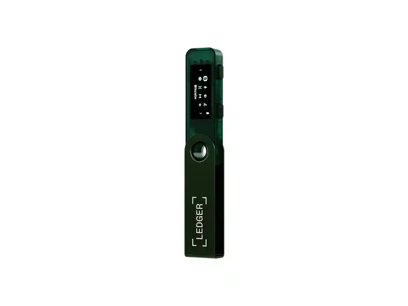 Kripto novčanik Ledger Nano S PLUS Emerald green Slika 3