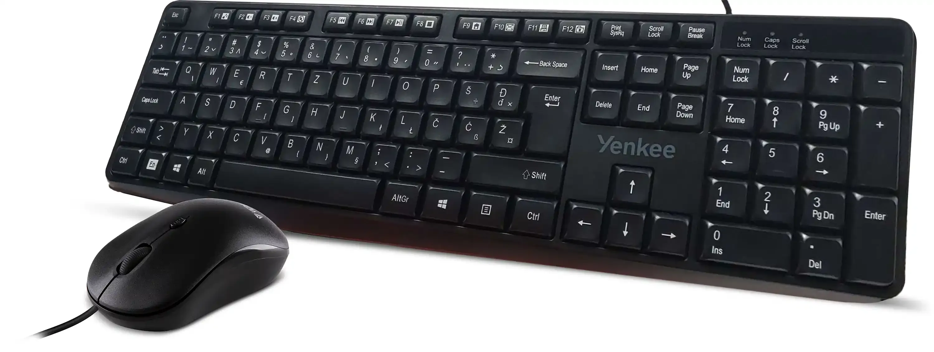 Tastatura + miš Yenkee YKM 1007 Srb Slika 2