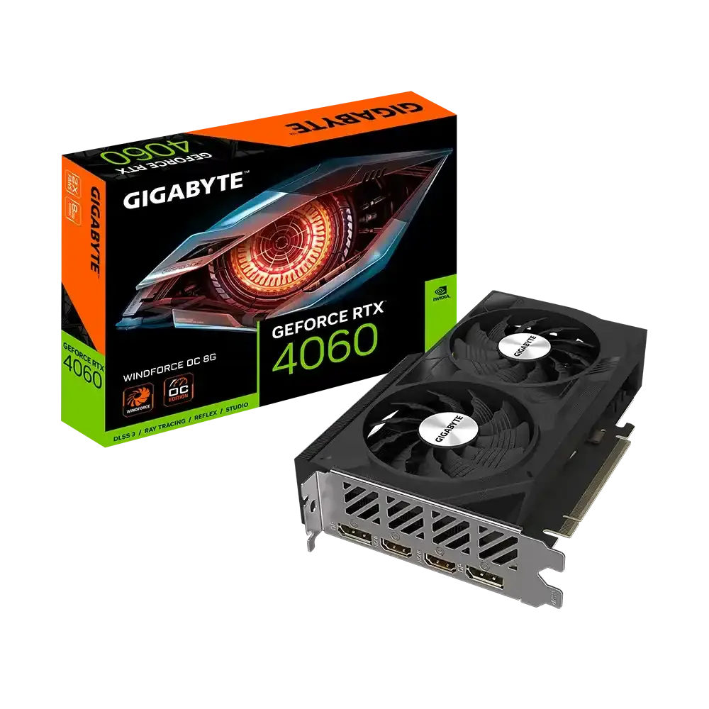 Grafička karta Gigabyte GeForce RTX 4060 GV-N4060WF2OC-8GD 8GB 128bit 2xDP/2xHDMI bulk Slika 1