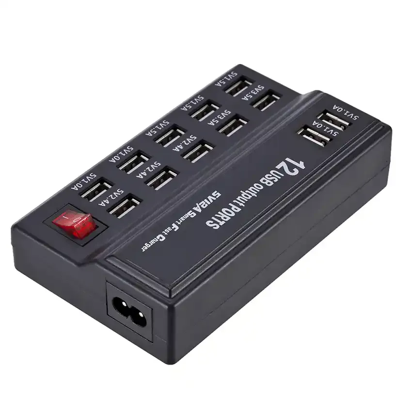 USB punjač 12 portova KT-USBp-120 Kettz 220V Slika 2