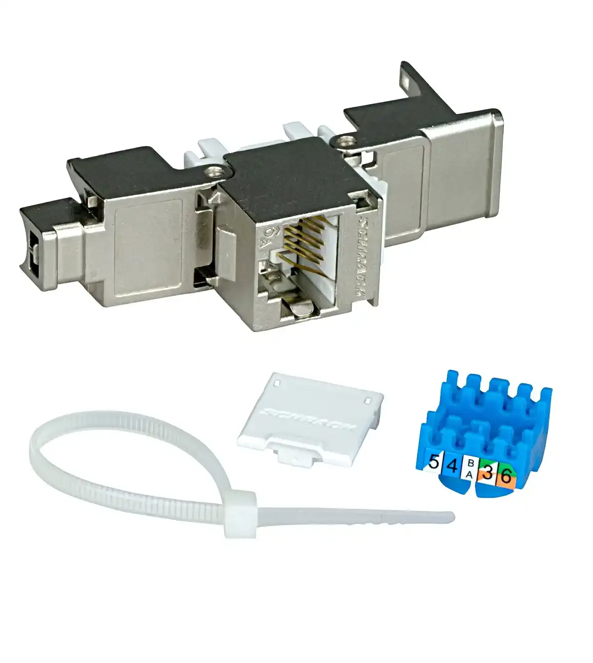 Modul RJ-45 kat. 6A 10G STP (SFB) HSEMRJ6GS2 Schrack Slika 1