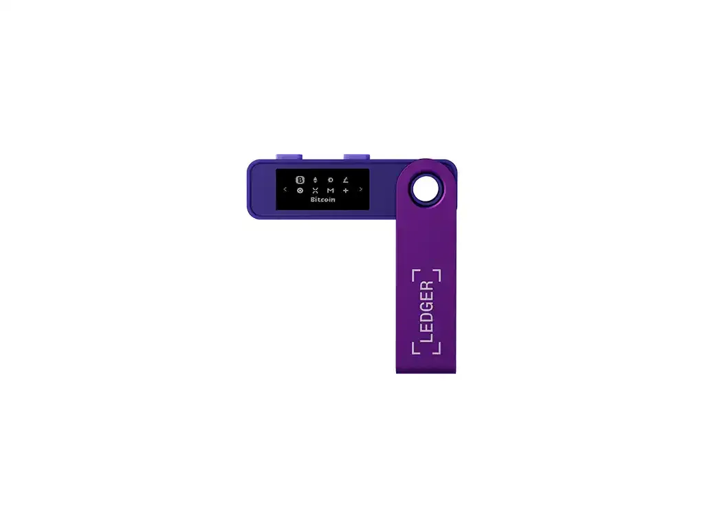 Kripto novčanik Ledger nano S plus Purple Amethyst Slika 2