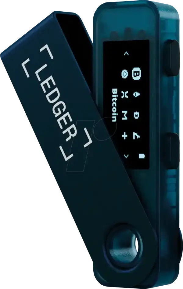 Kripto novčanik Ledger nano S plus Sapphire blue Slika 1