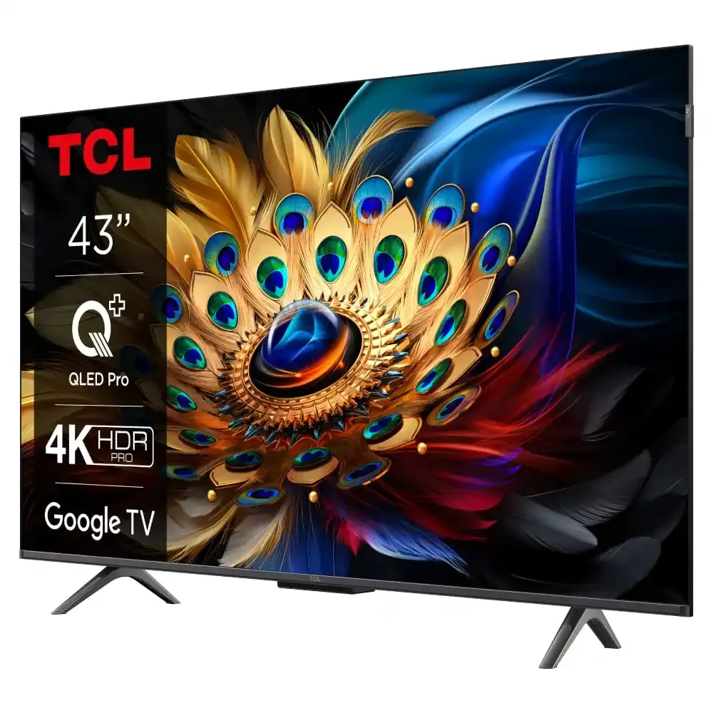 SMART QLED TV 43 TCL 43C655 3840x2160/4K HDR/DVB-T2/C/S2/GoogleTV Slika 3