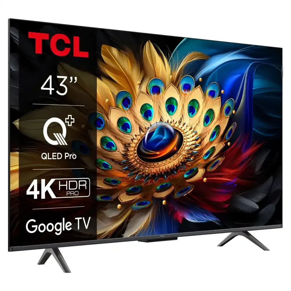 SMART QLED TV 43 TCL 43C655 3840x2160/4K HDR/DVB-T2/C/S2/GoogleTV Slika 2