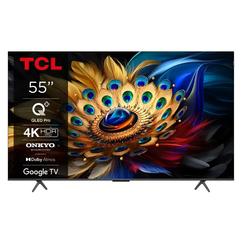 SMART QLED TV 55 TCL 55C655 3840x2160/4K HDR/DVB-T2/C/S2/GoogleTV Slika 1