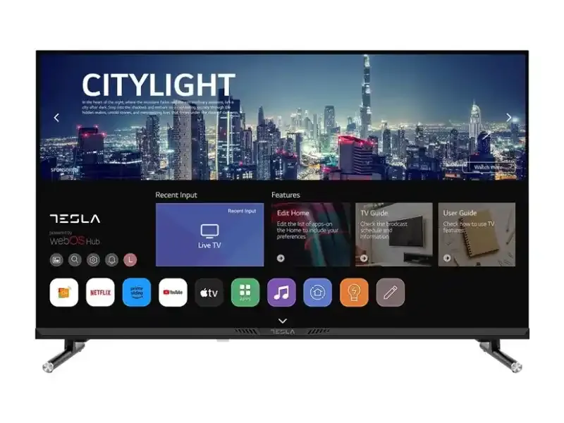 SMART LED TV 43 Tesla 43E645BUW 3840x2160/UHD/4K/DVB-T2/S2/C/Frameless/WebOS Slika 1