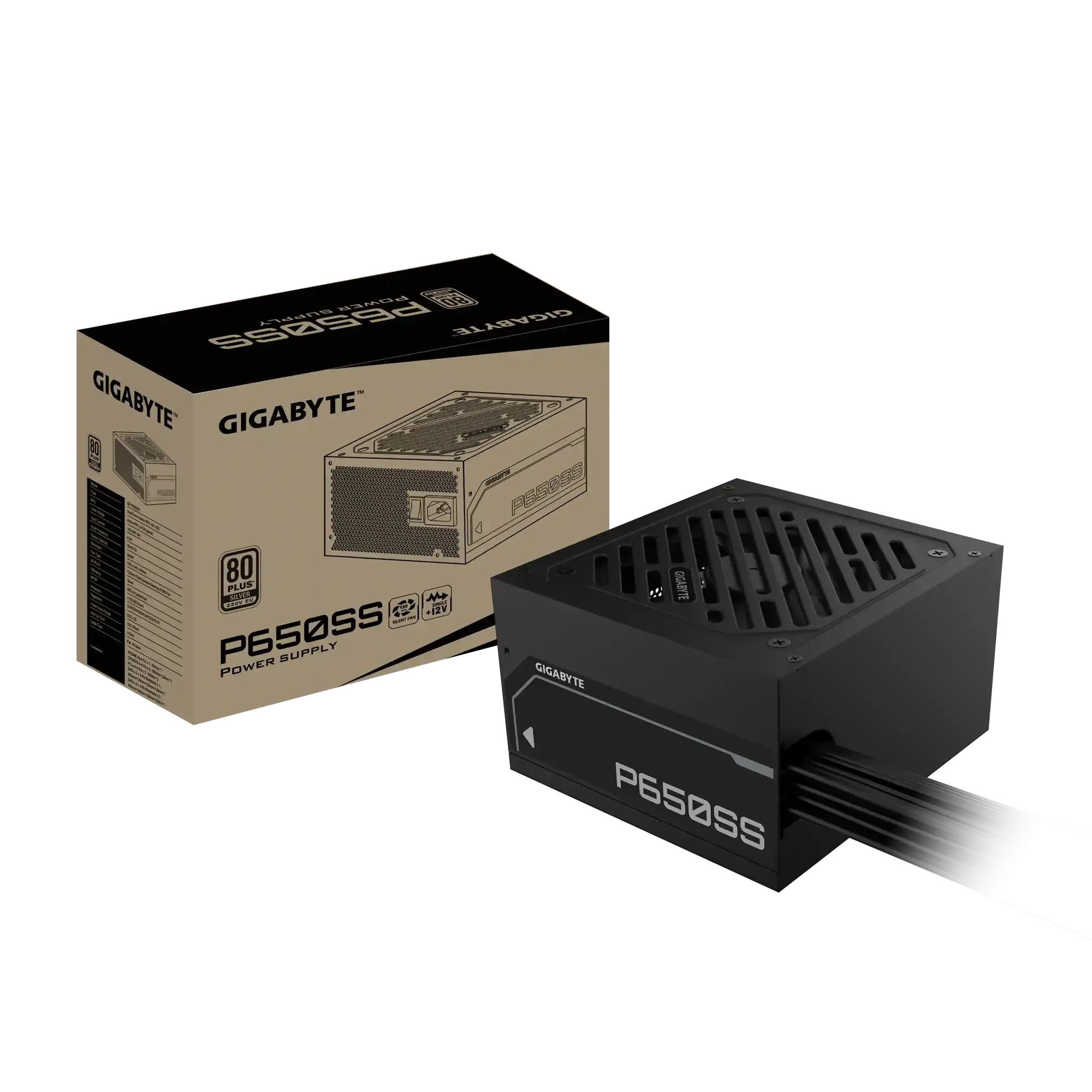 Napajanje 650W Gigabyte GP-P650SS Silver Slika 1