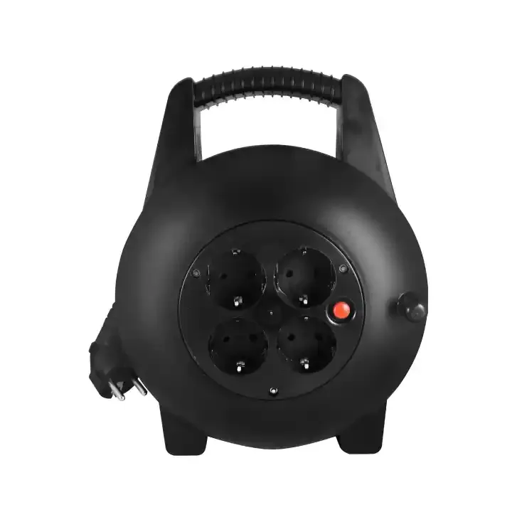 Produžni kabal na namotaju Prosto HJR4-10-P 10m 1.5mm2/IP20/4 utičnice Slika 2